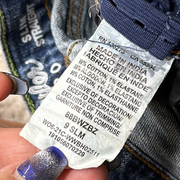 3T Regular Slim fit Wrangler retro 
slim straight boys or girls denim jeans - Picture 8 of 10